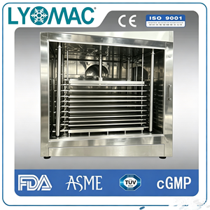 Liofilizzatore Industriale da <span class=keywords><strong>25</strong></span> mq per Produzione di <span class=keywords><strong>Massa</strong></span> di Fiale per Iniezioni - Product Image 1