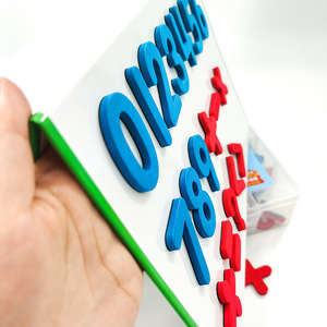 Trẻ em mới của số Sticker từ thẻ không thấm nước EVA bọt số trẻ em nhận thức học tập đồ chơi câu đố cho giáo dục sớm - Product Image 2