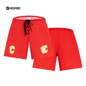 OEM Sublimated Hockey Pant Shells Cheap Custom Calças Conchas Suporte Custom Hockey Calças Conchas