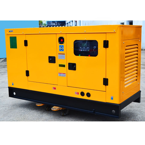 Супертихий генераторный комплект 15 кВт, 20 кВт, 25 кВт, 30 кВА, 50 кВт с глушителем, звукоизоляционным кожухом и защитой от атмосферных воздействий - Product Image 1