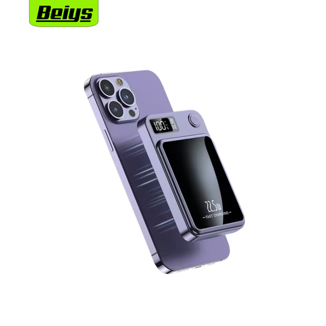 Mini Portable Charger Power Pack Magnetic Wireless Charging PD20W External Battery 22.5W Fast Charging 10000mAh Power Bank