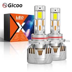 Phare LED GICOO X80 200W 6000K H1 H3 H4 H7 H11 9005 9006 CSP 200W 6000K - Product Image 4
