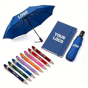 Bolígrafo Metálico 2 en 1 con Punta Táctil, Multicolor, Goma Suave, Color Oro Rosa, para Pantallas Táctiles, Escuela, Oficina, Compañeros de Trabajo - Product Image 1