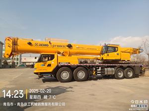 עגורנים ניידים 50 טון 100 טון ציוד הרמה להרים עגורן QY100K איכותי, מכונת הרמה קרקעית טהורה - Product Image 2