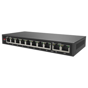 <span class=keywords><strong>10</strong></span> port <span class=keywords><strong>Gigabit</strong></span> yönetilmeyen PoE <span class=keywords><strong>Ethernet</strong></span> anahtarı 8 PoE ve 2 RJ45 portu - Product Image 2