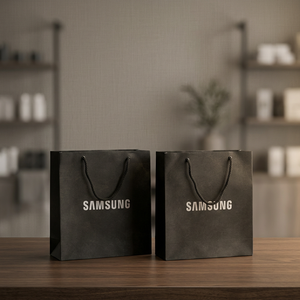 Premium Imported Bleached <b>Paper</b> Shopping Bags Custom Logo Luxury <b>Paper</b> Carry Bags Wholesale Packaging Supplier - Product Image 3