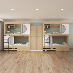 Camas Cápsula Dobles de Estilo Conciso, Literas Insonorizadas para Hoteles, Camas Duraderas - Product Image 4