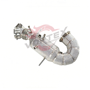 Sistema de Escape Vortex SS304 para Mercedes Benz AMG GT50/GT53/GT43/E53/GLE53/CLS53/GLS53 Motor M256, Acabado Pulido Espejo de Alta Calidad - Product Image 3
