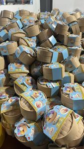 Nouveauté 2026 : Boule Squishy TPR en forme de boulette visage souriant, Boîte Mystère Pailletée, Jouet Sensoriel Anti-stress pour Adultes et Cadeaux de Fête - Product Image 6