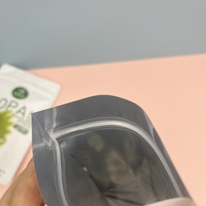 Sachets de supplément en aluminium design personnalisé Sachet de poudre d'extrait de nopal et de cactus avec thermoscellage Sachets debout quantité minimale de commande 100pcs - Product Image 6