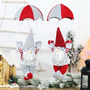 Muñeco Navideño sin Rostro con Paracaídas, Decoración Colgante de Felpa, Tomte Sueco, Adorno para Árbol de <span class=keywords><strong>Navidad</strong></span>, Decoración Festiva para el Hogar y Fiestas - Product Image 4