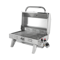 Nouvelle arrivée Marine BBQ Barbecue en acier inoxydable Portable multifonctionnel gril à gaz pour bateau Yacht RV