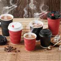 Tapas de Papel Reutilizables e Impermeables para Vasos, para Hostelería, Suministros de Bebidas, Pedidos Comerciales, Cafeterías, Restaurantes, Catering, Exportación