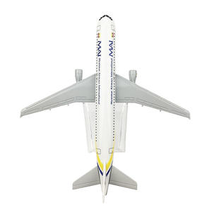 프로모션 및 비즈니스 선물 생일 선물 스케일 1:400 16cm A320 미얀마항공 국제 비행기 모델 항공기 - Product Image 4