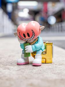 Authentique BigHeart Money Making <span class=keywords><strong>Club</strong></span> Series Blind Box Trendy Play Fait main, Poupée amusante, Ornement de bureau, Cadeau - Product Image 5