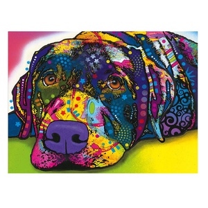 HG012 Kits de bricolage diamant peinture beau dessin animé chien Animal 5D diamant peinture - Product Image 1