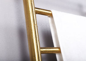 <span class=keywords><strong>Petit</strong></span> <span class=keywords><strong>radiateur</strong></span> électrique en acier inoxydable finition dorée pour serviettes chauffantes - Product Image 6