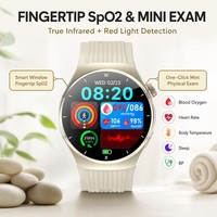 Montre connectée TK68, Appareil portable avec appels Bluetooth, Suivi de santé pour hommes et femmes, Moniteur de fréquence cardiaque, Pompe à air, Relojes Smart Watch 2026