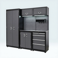 Sistema Modular de Almacenamiento para Taller/Garaje, Gabinete Metálico para Herramientas, Combinación de Almacenamiento de Herramientas Metálicas, Soporte OEM