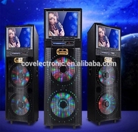 Équipement d'amplification COV, chariot de sonorisation avec écran LCD