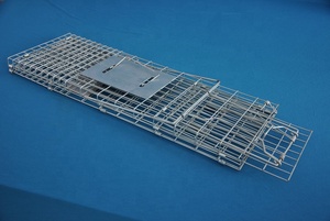 Trappola di filo di metallo verde eco-compatibile con gabbia di coniglio per gatti uccidere un colpo di topo trappola animale galvanizzata per <span class=keywords><strong>il</strong></span> controllo dei parassiti - Product Image 3