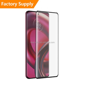 Desbloqueo de huellas dactilares 3D pegamento completo teléfono protector de vidrio templado Protector de pantalla curvo para <span class=keywords><strong>Honor</strong></span> X60 <span class=keywords><strong>Pro</strong></span> 5G película protectora móvil - Product Image 1