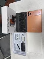 Fabrika Toptan Satış I17 Pro Max 10.1 İnç Android Tablet PC Klavye ve Mouse ile İş Tablet PC'si 12+512GB Öğrenme Dizüstü Bilgisayarı