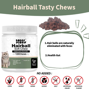 Kediler için ücretsiz örnek Hairball ısırıkları Omega 3 somon balığı yağ EPA DHA ile fonksiyonel ek kedi Furball kontrolü yardımcı olur - Product Image 2