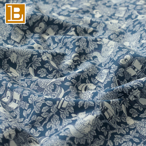 BILU Woodland Library Impresión <span class=keywords><strong>digital</strong></span> Tela personalizada Liberty Tana Lawn 100% Tela de algodón para ropa - Product Image 6