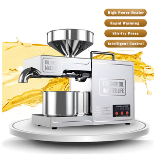 Máquina de Extracción de Aceite de Semillas de Girasol de Acero Inoxidable de Grado Alimenticio, Equipo de Procesamiento de Aceite, Prensa de Aceite para Uso Doméstico - Product Image 2