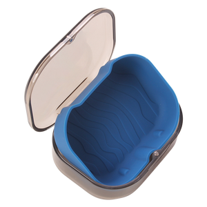 Boîte de rangement pour aligneurs et gouttières avec logo personnalisé, étui dentaire orthodontique en silicone pour protège-dents et prothèses - Product Image 5