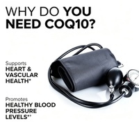 Capsules de coenzyme Q10 Ubiquinol, soutient la fonction cardiaque et la production d'énergie, puissant complément antioxydant