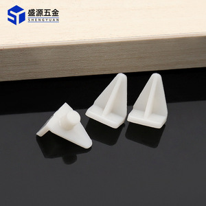 Shengyuan Plastic <b>Triangle</b> <b>Shelf</b> Support White Easy Installation Furniture Cabinet <b>Bracket</b> Connector - Product Image 1