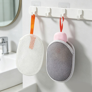 Sandwich soap <b>bag</b>, foaming <b>net</b>, foaming mesh cloth, laundry soap <b>bag</b>, bath towel mesh <b>bag</b>, mesh for crushed soap - Product Image 3