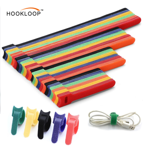Harga pabrik grosir pengikat kait dan <span class=keywords><strong>Loop</strong></span> ramah lingkungan manajemen kabel dapat digunakan kembali kait dan pita <span class=keywords><strong>Loop</strong></span> lembut untuk rumah kantor - Product Image 4