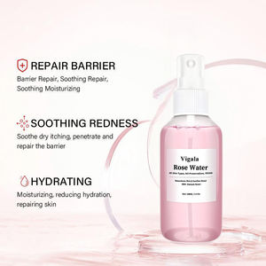 Tonique <span class=keywords><strong>visage</strong></span> en spray naturel 100 ml en marque propre, acide hyaluronique, <span class=keywords><strong>eau</strong></span> <span class=keywords><strong>de</strong></span> <span class=keywords><strong>rose</strong></span>, contrôle <span class=keywords><strong>de</strong></span> l'huile, resserrement des pores, brume faciale pour le soin du corps - Product Image 4