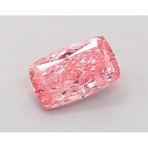 เพชรทรงคุชชั่น 0.97 กะรัต VS2 สีชมพูแฟนซีเข้ม ผลิตในห้องปฏิบัติการ - Product Image 1