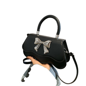 Bolso Pequeño Tipo Bandolera con Lazo Dulce y Fresco para Mujer, Estilo Primavera 2024, Cadena Elegante de Alta Calidad - Product Image 6
