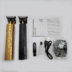 Coupe de cheveux lame en métal <span class=keywords><strong>rasoir</strong></span> coupe-cheveux USB Rechargeable tondeuse à cheveux <span class=keywords><strong>homme</strong></span> professionnel tondeuse à cheveux - Product Image 6