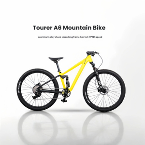 High Quality Forged Aluminum Frame Fork Hydraulic Disc Mountain Bike 27 Inch Tires Dual Suspension 1*10 Speed A6 Aluminum Frame - Product Image 3
