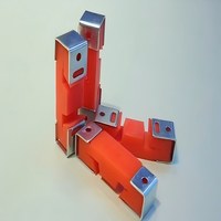 Perfil de Acero Galvanizado 3M para Sistema Acústico de Pared, Amortiguador de Vibraciones Ultrafino, Compatible con Perfil de Montaje para Estudio y Cine