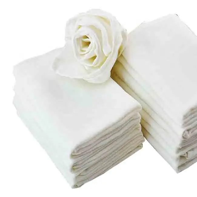 soft comfortable 100% cotton muslin infant diaper/cotton baby diaper