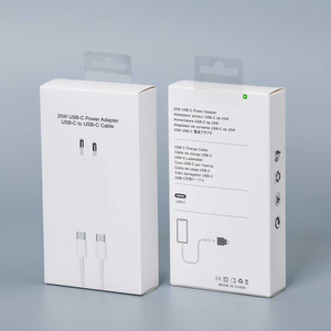 อะแดปเตอร์แปลงไฟแบบ Type C 20W สำหรับ iPhone 17 16 Plus 15 14 13 12 Pro Max รองรับปลั๊ก US EU UK - Product Image 5
