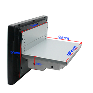 Autoradio Android Jiawell 9/10 pouces 1 Din avec caméra de recul, stéréo, prise USB, prise en charge du Mirror Link, WiFi intégré, Bluetooth, système de navigation GPS - Product Image 2