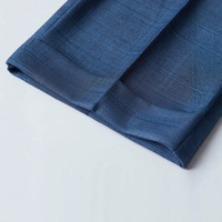 Ensemble de costume formel pour homme, bleu clair, à col cranté, en tissu TR à carreaux perlés, simple boutonnage