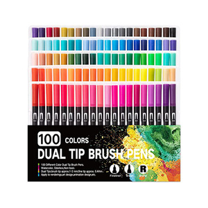 Rotulador Doble Artístico, Rotulador de Punta Fina y Pincel para Colorear para Adultos, Lettering y Escritura - Product Image 5