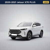 Voitures d'occasion Jetour X70 PLUS SUV 5/7 places Conduite à gauche Automatique Traction avant 1.5T/1.6T Faible kilométrage Sans accident Vente en gros à l'exportation 2020 2021