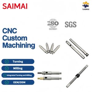 Piezas de Precisión para Ejes de Conexión Escalonados Multiorificio, Mecanizado CNC Personalizado y Económico - Product Image 1