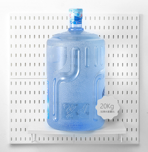 Kit de combinaison de panneau perforé personnalisé suspendu pour organisateur mural, organisation d'artisanat, affichage d'ornements, stockage de pépinière - Product Image 5