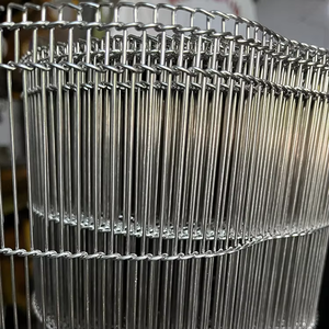 Mendukung sabuk konveyor kawat baja tahan karat kustom sabuk konveyor penyortir Blueberry untuk lapisan coklat di pabrik makanan - Product Image 4